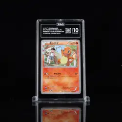 2016 Pokemon Japanese Pokekyun Collection Charmander Holo 003 TAG 10 - Image 1