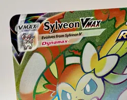 Pokemon Sylveon VMAX SWSH07 Evolving Skies Secret Rare Holo 211/203 310HP - Image 2