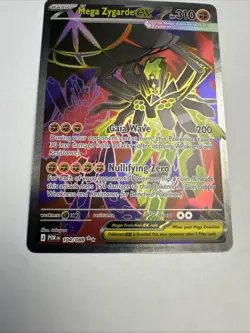 Mega Zygarde ex 104/088 - Full Art Ultra Rare - Pokemon TCG: Perfect Order - NM - Image 2