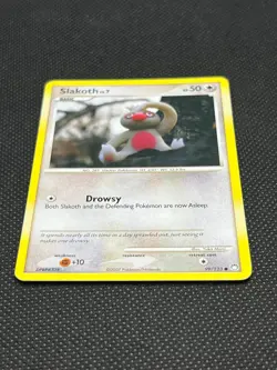 Pokemon Tcg Slakoth 99/123 Mysterious Treasures Non Holo - Image 2