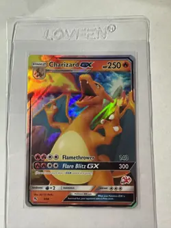 Charizard GX 9/68 Holo Hidden Fates Pokemon NM - Image 1