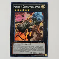 Number 6: Chronomaly Atlandis - YS13-ENV11 - LP - Common - 1st ed - Yugioh - Image 1