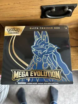 Pokemon TCG Mega Evolutions Lucario Elite Trainer Box ETB - IN HAND New Sealed - Image 1