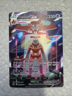 Pokemon TCG Deoxys VMAX GG45 English Crown Zenith NM or better!! - Image 1