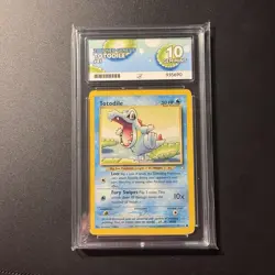 Pokemon Totodile 81/111 Neo Genesis Ace 10 Gem Mint 2000 Pop 1! - Image 3