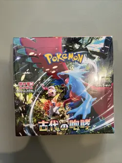 Pokemon TCG Ancient Roar SV4K Japanese Booster Box Factory Sealed – US SELLER - Image 1