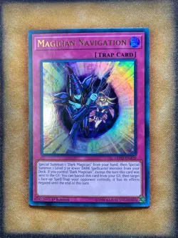 Yugioh Magicians' Navigation LEDD-ENA29 Ultra Rare 1st Ed NM - Image 1