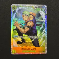 Roronoa Zoro OP15-113 SR Adventure on Kami's Island One Piece English Near Mint - Image 1