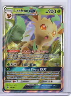 Leafeon GX - SM146 - Pokemon Promo Sun & Moon Ultra Rare Card - Image 1