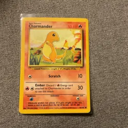 Pokemon TCG Charmander Base Set 46/102 - Image 1