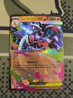 Mega Charizard X ex - 029 029 Holo Promo ME: Mega Evolution Promo Pokemon NM - Image 1