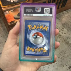 2005 POKEMON EX DEOXYS #18 DEOXYS-REVERSE FOIL PSA 9 - Image 4