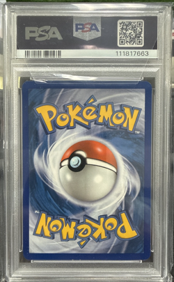 2005 Pokemon EX Delta Species #110 Vaporeon EX Holo PSA 8 - Image 2