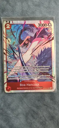 Boa Hancock OP12-014 SR Legacy of the Master - ONE PIECE Card Game ENGLISH - Image 1