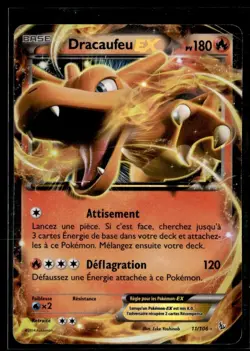 2014 XY - Flashfire ( French ) Charizard-EX Basic/Rare Holo EX #11 - Image 1