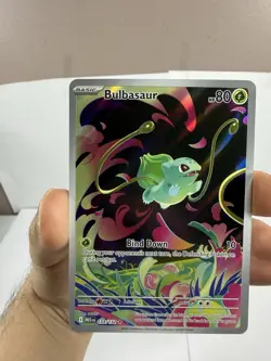 Pokemon Bulbasaur 133/132 Mega Evolutions Illustration Rare - Image 2