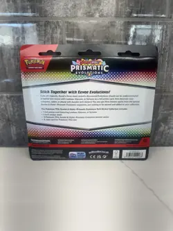 Pokemon TCG Prismatic Evolutions Tech Sticker Collection- Sylveon- New Sealed - Image 2