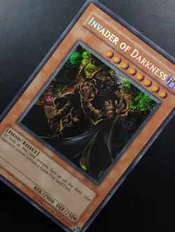 YUGIOH 2004 | INVADER OF DARKNESS | IOC-111 | NA OLD PRINT | HOLO BLEED | EX-NM - Image 4