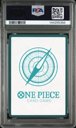2025 ONE PIECE JAPANESE OP13-CARRYING ON HIS WILL DON!! CARD ALT ART-GOLD PSA10 - Image 2