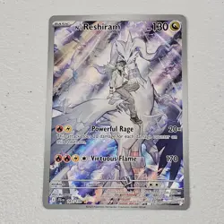 N’s Reshiram 167/159 IR Journey Together SV09 Pokemon Card NM - Image 2