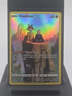 Pokemon Hoothoot TCG TG12/TG30 Swsh10 Trainer Gallery Holo Card Astral Radiance - Image 1