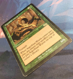 Argothian Wurm - Urza's Saga - Good/MP to LP - MTG - Image 3