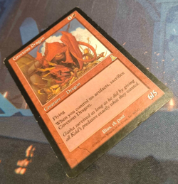 Covetous Dragon - Urza's Destiny - Rare - Played (see pics) - MTG - Image 3