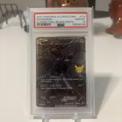 Zekrom #114/114 - PSA 10 - 2021 Celebrations Pokemon - 25th Anniversary TCG - Image 1