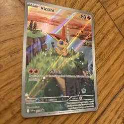 Victini SVP 208 Illustration Rare Black Star Promo Black & White Pokemon TCG - Image 3