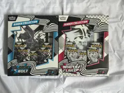 Pokemon Black Bolt And White Flare Binder Collection Set - Ships Now! - Image 1