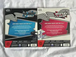 Pokemon Black Bolt And White Flare Binder Collection Set - Ships Now! - Image 2