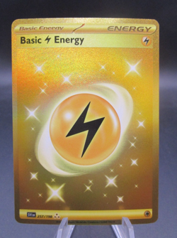 Pokemon 2023 Scarlet & Violet Basic Electric Energy 257/198 Gold Hyper Rare - Image 1