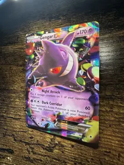 Pokemon TCG XY - Phantom Forces #34/119 Gengar EX NM - Image 2