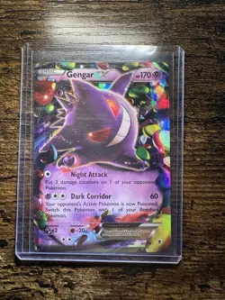 Pokemon TCG XY - Phantom Forces #34/119 Gengar EX NM - Image 4
