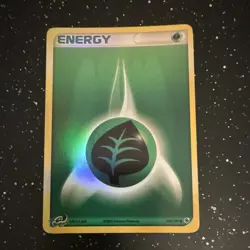 Grass Energy 104/109 EX Ruby & Sapphire Reverse Holo Pokemon TCG English - Image 1