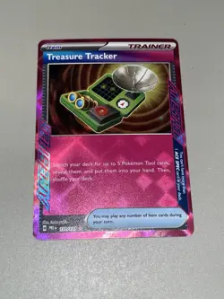 Pokemon TCG Treasure Tracker ACE SPEC Rare 131/131 Sv: Prismatic Evolutions - Image 1