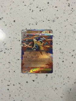 Mega Charizard Y ex #030 Mega Evolutions Tin Black Star Promo Rare Pokemon NM - Image 1