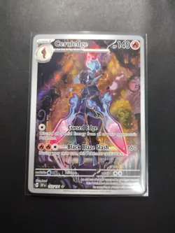 Pokemon TCG Ceruledge 197/191 Surging Sparks Illustration Rare - Image 1