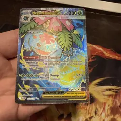 Mega Venusaur Ex #155/132 (Mega Evolution) MEG Pokemon (Ultra Rare) mint - Image 2