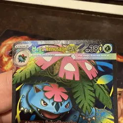 Mega Venusaur Ex #155/132 (Mega Evolution) MEG Pokemon (Ultra Rare) mint - Image 3
