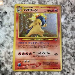 Pokemon Card Typhlosion Lv.55 No.157 Old Back Holo Rare Japanese - Image 1