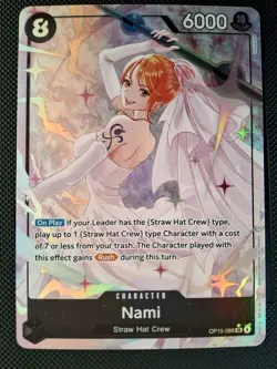 One Piece Nami OP15-086 (Alternate Art) OP15-086 Adventure on Kami's Island Foil - Image 1