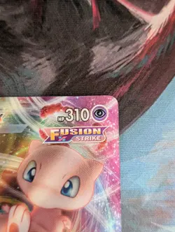 Pokemon TCG Fusion Strike Mew VMAX Ultra Rare Card 114/264 NM - Image 5