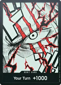 DON!! Card (Shanks) English DON!! One Piece TCG Card Game - Image 2