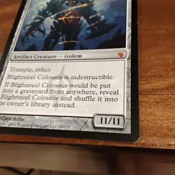 Blightsteel Colossus Mirrodin Besieged Regular - Image 4