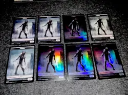 MTG Foundation Token lot 8 total-4 foils Zombie/Goblin and Zombie/insect - Image 1