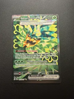 Pokemon TCG - Twilight Masquerade - Teal Mask Ogerpon ex SIR - 211/167 - NM - Image 1