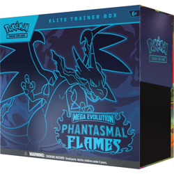 Pokemon TCG Mega Evolution Phantasmal Flames Elite Trainer Box ETB NEW (PRESALE) - Image 1