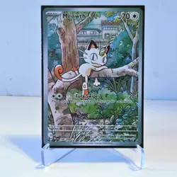 MEOWTH 106/094 ILLUSTRATION RARE PHANTASMAL FLAMES POKEMON TCG FRESH PULL NM/M - Image 1