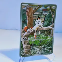MEOWTH 106/094 ILLUSTRATION RARE PHANTASMAL FLAMES POKEMON TCG FRESH PULL NM/M - Image 3